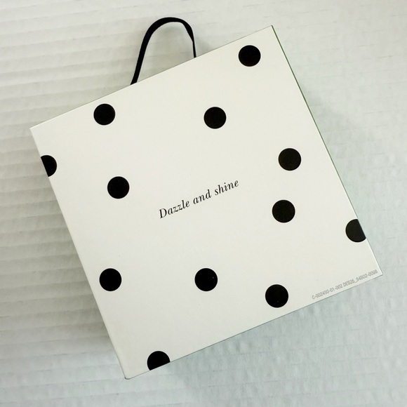 NWT Kate Spade New York x Target Bow Linear Drop Stud Earrings Gold - Picture 4 of 7